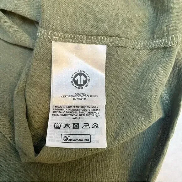 Marc O'Polo NWT Organic Regular Fit Cotton Green Heathered T-Shirt Size XXL - Picture 5 of 7